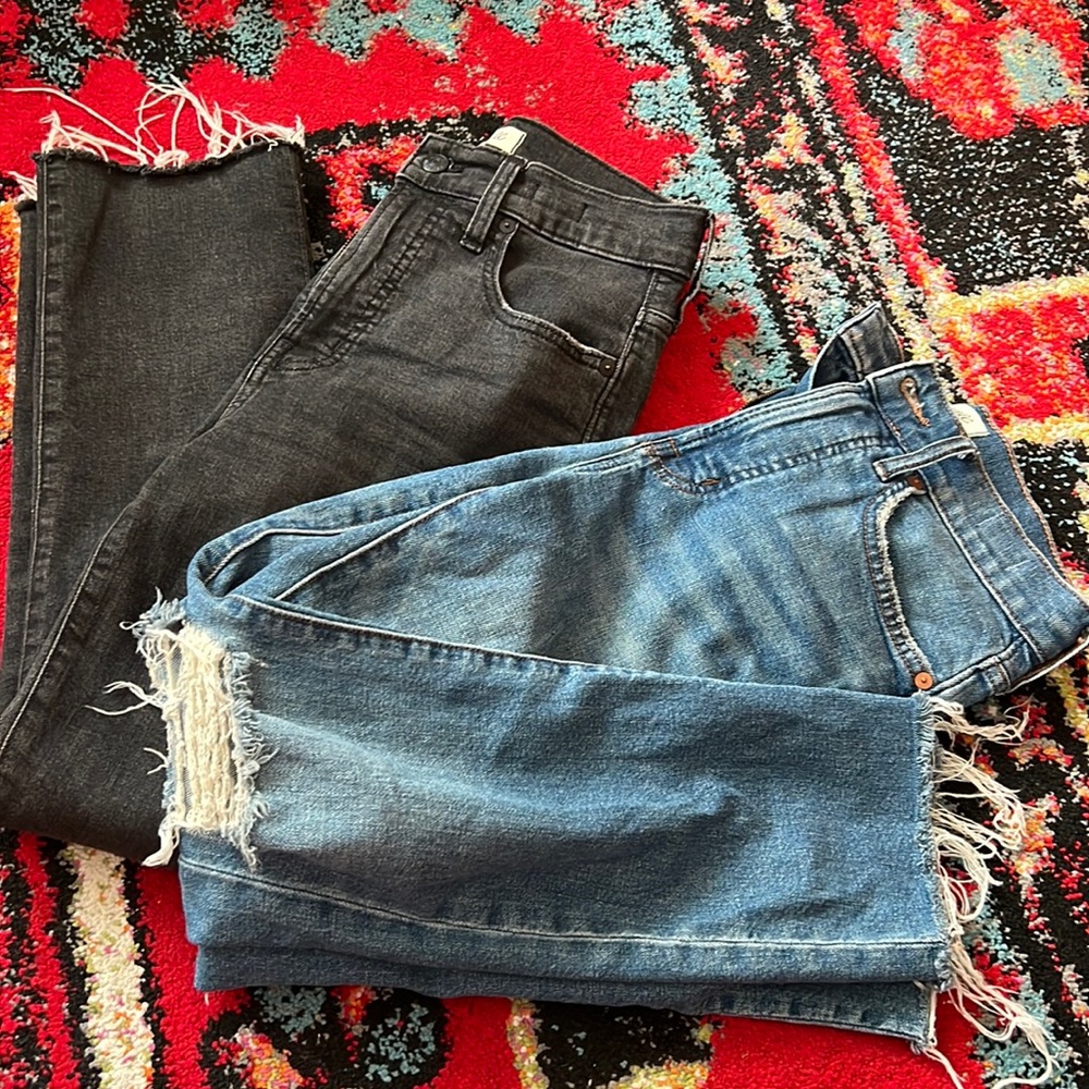 Madewell jeans . Two for one